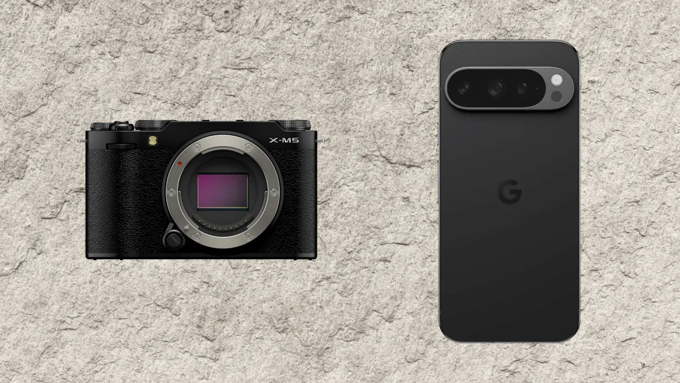 Google Pixel 9 Pro vs. Fujifilm X-M5