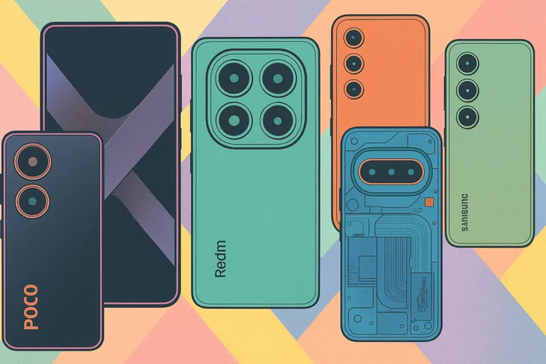 najboljši nizkocenovni pametni telefoni 2025