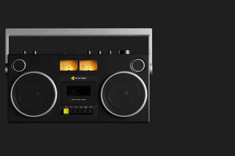 We Are Rewind boombox GB-001