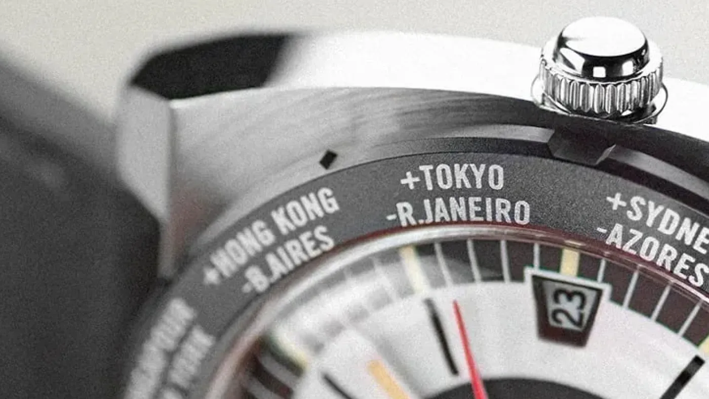 Q Timex 1972 World Time