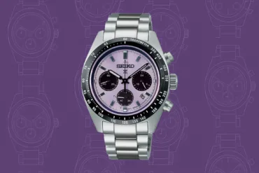 Seiko Speedtimer SSC955 Edo Purple