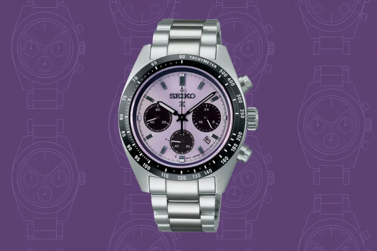 Seiko Speedtimer SSC955 Edo Purple