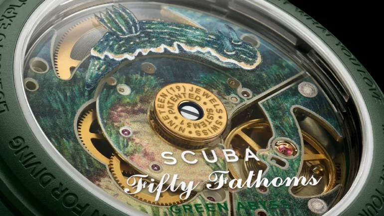 Swatch x Blancpain Green Abyss