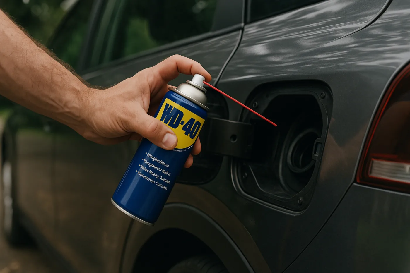 WD-40 si vedno uporabljal narobe