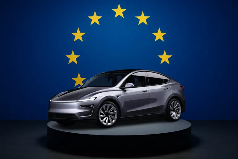 Padec prodaje Tesla v EU