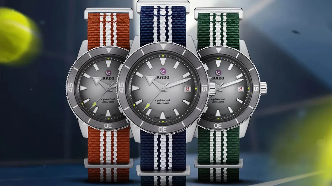 Rado Captain Cook x Tennis Limited Edition
