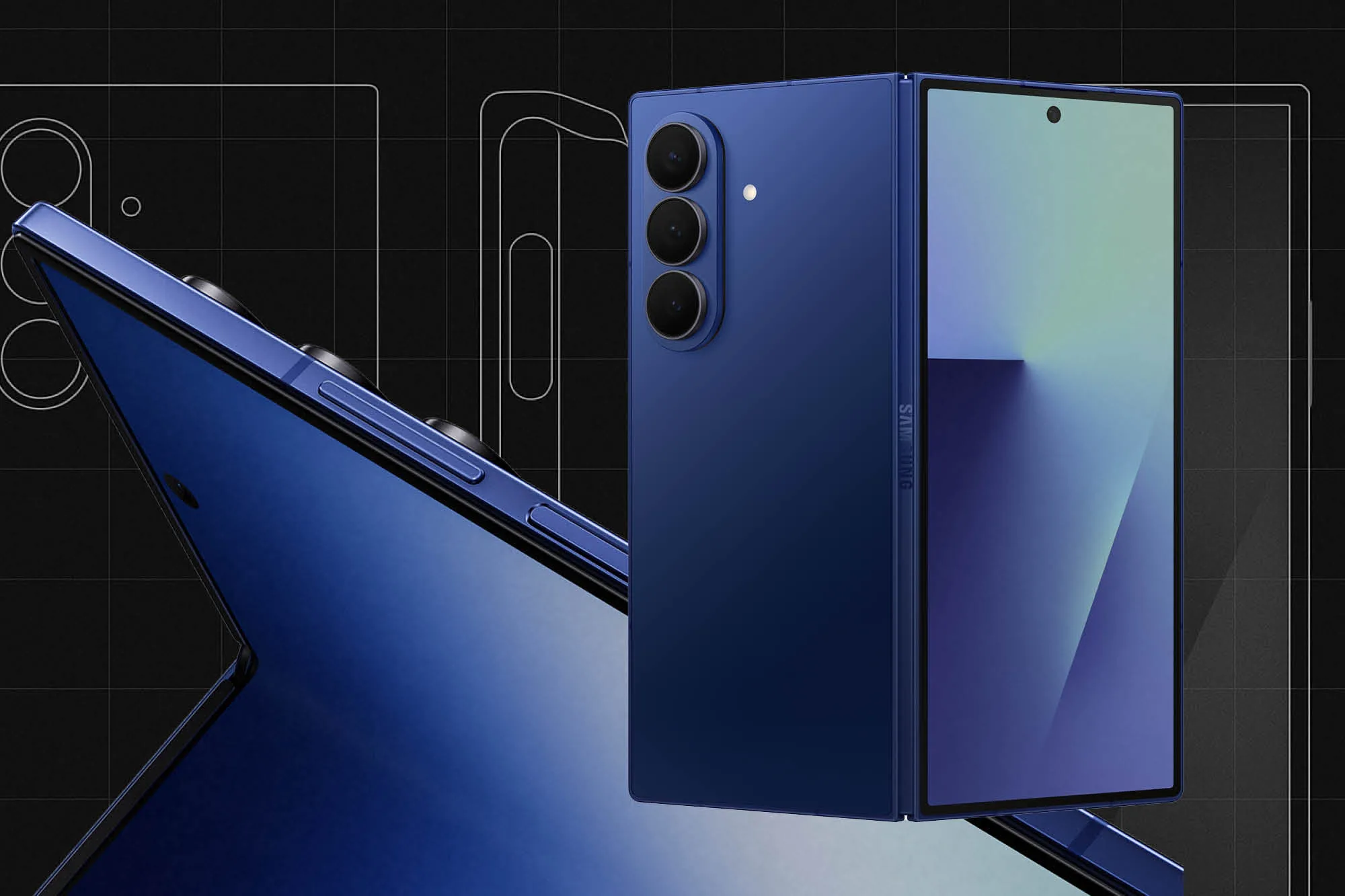SAMSUNG - Galaxy　定価約7万　　Samsung　スマホ 新型Samsung Galaxy Z Fold7登場！未来の人が欲しがる